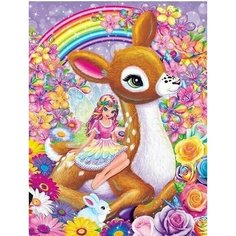 Алмазная мозайка (картина) без подрамника, 30*40 см холст, 25*35 см картина Нет бренда
