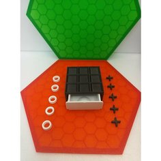 Крестики-нолики игра настольная 3Д Студия