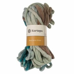 Пряжа Kartopu WOOL DECOR 100% Супервош Шерсть, 200гр/30м, (D3153) 1 упаковка (5 мотков)