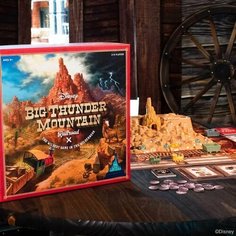 Семейная Настольная игра Дисней Disney Big Thunder Mountain Railroad 2-4 игроков
