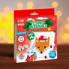 Термомозаика «Новогодние игрушки» с пинцетом Россия