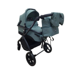 Детская коляска 3 в 1 Luxmom К92, зеленый ПА нет бренда