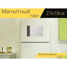 Магнитный пазл "Свадьба, брак, скрапбукинг" на холодильник 27 x 18 см. Lots Prints
