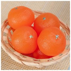 Силиконовая форма для мыла "Мандарин в кожуре малый S 2177 2986951 Сима ленд