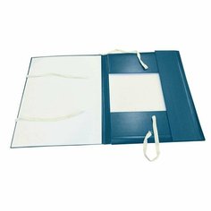 Папка архивная с завязками Эврика (корешок 50мм, 4 завязки, картон/бумвинил)