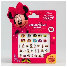 Маникюрный набор. Наклейки для ногтей, Минни Маус Disney