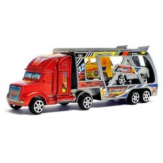 Грузовик инерционный «Перевозчик», цвета микс Noname