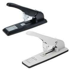--- Степлер №23, большой, до 100 листов, с выдвижным контейнером для скоб, микс