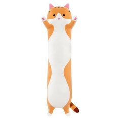 Мягкая игрушка Кот Батон, цвет рыжий, 70 см Maxitoys