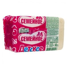 Мыло туалетное "Весна" семейное 140гр. Детское, шт Нет бренда