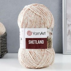 Пряжа "Shetland" 30% шерсть верджин, 70% акрил 220м/100гр (535А бел-беж), 1шт Yarn Art