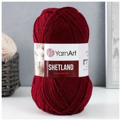 YarnArt Пряжа "Shetland" 30% шерсть верджин, 70% акрил 220м/100гр (523 бордо)