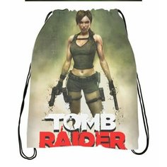 Сумка-мешок для обуви Расхитительница гробниц, Lara Croft: Tomb Raider №1 Migom