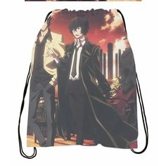 Мешок для обуви Великий из Бродячих Псов, Bungou Stray Dogs №8 Migom