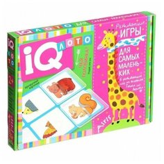 Пластиковое лото для малышей «Чья половинка? Угадай, кто это», Айрис-Пресс