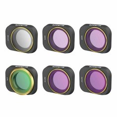 Набор световых фильтров SunnyLife 6mix ND4/8/16/32 CPL MCUV для квадрокоптера DJI Mini 3 Pro