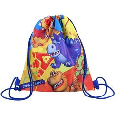 Мешок для обуви TBJS-UA1-883xs Турбозавры, размер 27 x 32 x 1 см, для мальчиков. Академия Холдинг