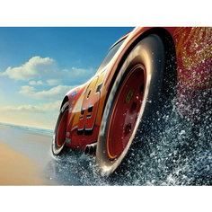 Плакат, постер на бумаге Cars/Тачки: Молния МакКуин/комиксы/мультфильмы. Размер 42 х 60 см