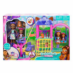 Mattel Игровой набор Enchantimals Городская площадка для приключений HHC16
