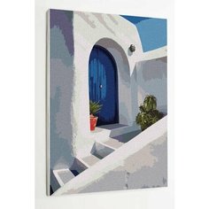 Картина по номерам на стену Греция море Раскрасим сами