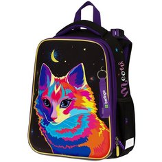 Ранец Berlingo "Expert.Astro Cat", 37*28*16см, 2 отд, анатом. спинка (кошелек) , жен.