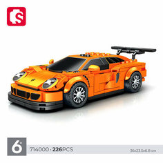 Конструктор SEMBO Famous Car / модель Porsche 911, инерционная / 226 дет.