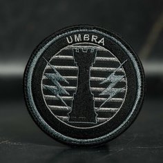 Шеврон, нашивка на одежду, тактический шеврон на липучке, патч нашивка, заплатка на одежду "UMBRA CATERVAE-SHADOW COMPANY 2" Нет бренда