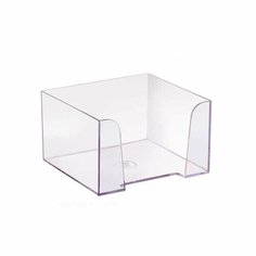 Бокс для бумаги 9х9х5 прозрачный ПЛ61 (60 шт.) Noname