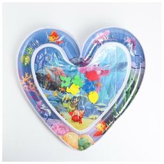 Акваковрик развивающий «Сердечко» Noname