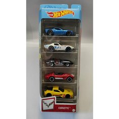 Hot Wheels 5 Pack Corvette Сет редких немецких машинок