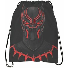 Мешок для обуви Чёрная пантера - Black Panther № 17 Bugrikshop