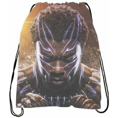 Мешок для обуви Чёрная пантера - Black Panther № 9 Bugrikshop