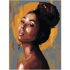 Картина по номерам Африканская модель 40х50 см АртТойс