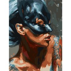 Картина по номерам Леди кошка 40х50 см АртТойс