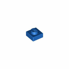 Lego Education 302423 Плитка 1х1 синяя 50 шт.