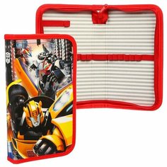 Пенал каркасный, 1 секция, 11х20 см, Трансформеры Hasbro