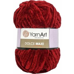 Пряжа YarnArt Dolce MAXI вишня (752), 100%микрополиэстер, 70м, 200г, 2шт