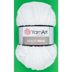 Пряжа YarnArt Dolce MAXI кремовый (745), 100%микрополиэстер, 70м, 200г, 5шт