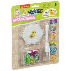 Набор для творчества BONDIBON. Аквамозаика. 350 бусин. Украшения (кольца). ВВ4980