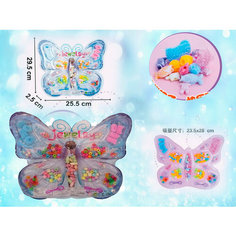 Набор для творчества, Бусины для рукоделия на картоне бабочка, создание украшений бус и браслетов для девочки с леской. Urumqi Oubaloon Import