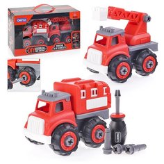 Набор машин - конструктор "Спецтехника" в коробке Kosmos