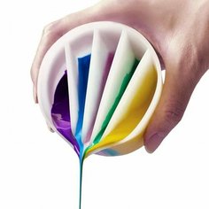 Стаканчик силиконовый для Флюид Арт, 5 секций Россия