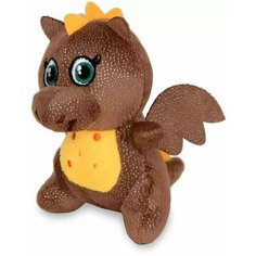 Мягкая игрушка Коробейники - Дракон Драйк, коричневый, 11 см, 1 шт