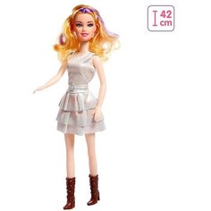 Кукла «Наташа» в платье, высота 41 см, микс No Brand
