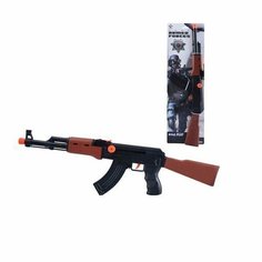 Игрушечный Автомат трещетка 52 х 3 х 14.5 см, детское оружие без батареек, S031/ZY968247 Zhorya