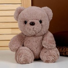 Мягкая игрушка Мишка, 23 см, цвет бежевый Made in China