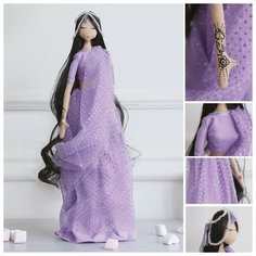 Набор для шитья. Интерьерная кукла Жасмин, 43 см Made in China