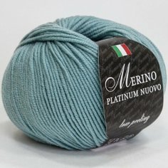 Пряжа Seam Merino platinum nuovo 29 Сеам Мерино платинум ново, 100% мериносовая шерсть экстрафайн супервош, 50 г, 125 м, 5 мотков.