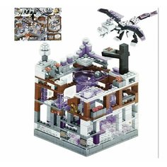 Конструктор Майнкрафт Minecraft My World LB642 с LED подсветкой 720 деталей Lion King