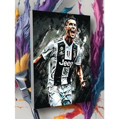 Картина по номерам Рональду Футболист Игрок Круто красим